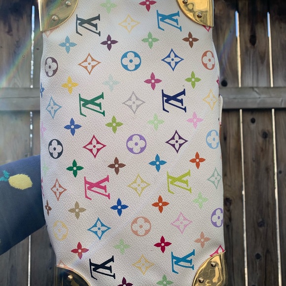 Louis Vuitton x Takashi Murakami Speedy 30 White - Picture 8 of 13